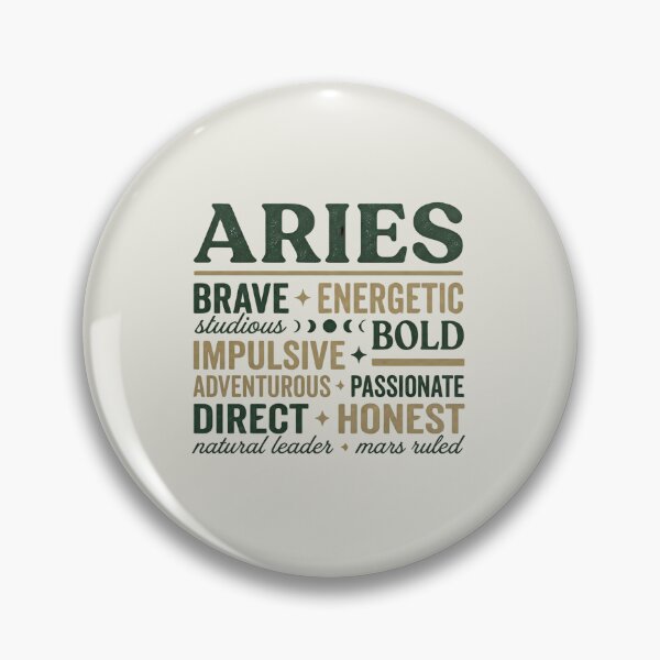 Item preview, Aries Energy Zodiac Slang - Bold Fire Sign Personality Quote designed and sold by IndoPatterns.