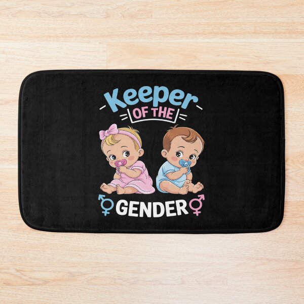 Item preview, Keeper Of The Gender Reveal Party Baby Announcement Women designed and sold by InspiredFoul.