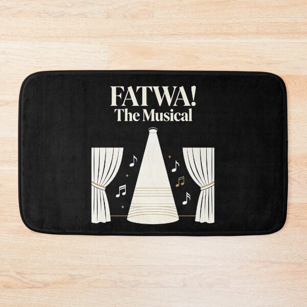 Item preview, FATWA! The Musical - Absurdist Comedy Theater Design designed and sold by GeoWhimsy Studio.