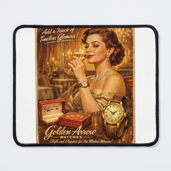 Item preview, Timeless Glamour: Golden Arrow Elegance in Motion designed and sold by ForeverPrintsOK.