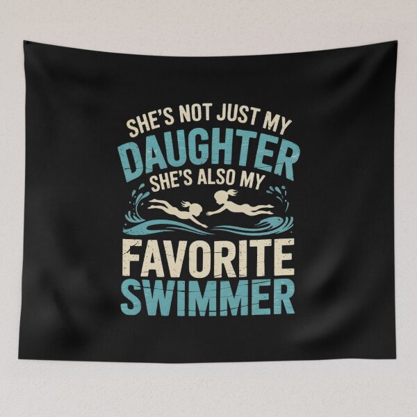 Item preview, My Favorite Swimmer Dad Of A Swimmer Swim Dad Swimming Dad  designed and sold by VerseFarm.