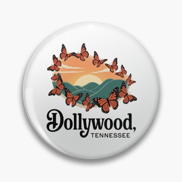 Item preview, Dollywood Tennessee Monarch Butterfly Sunset | Smoky Mountains Nature Art designed and sold by Globalcitytees.