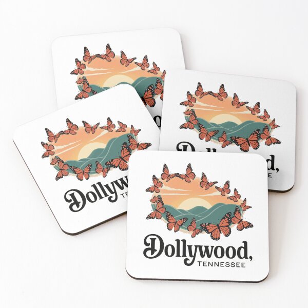 Item preview, Dollywood Tennessee Monarch Butterfly Sunset | Smoky Mountains Nature Art designed and sold by Globalcitytees.
