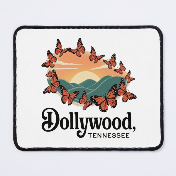Item preview, Dollywood Tennessee Monarch Butterfly Sunset | Smoky Mountains Nature Art designed and sold by Globalcitytees.
