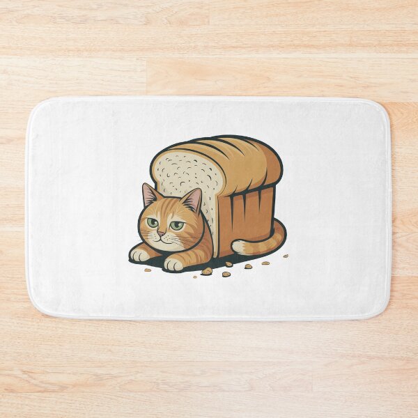 Item preview, Loaf Cat Funny Illustration designed and sold by MonkiFlipp.