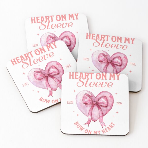 Item preview, Heart On My Sleeve – Emotional Minimal Quote Design designed and sold by BlossomedGlow.