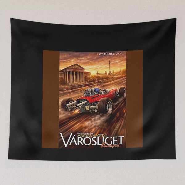 Item preview, Varosliget Grand Prix  variation vintage poster  designed and sold by Helios Be. Lavsh.
