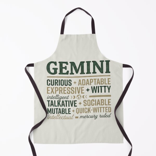 Item preview, Gemini Energy Social Butterfly Typographic Slang - Fun Air Sign Personality Star Sign Quote designed and sold by IndoPatterns.