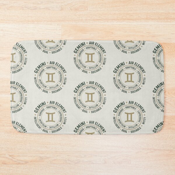 Item preview, Ancient Royal Gemini Zodiac - Ethnic Vintage Indian Twins Art designed and sold by IndoPatterns.