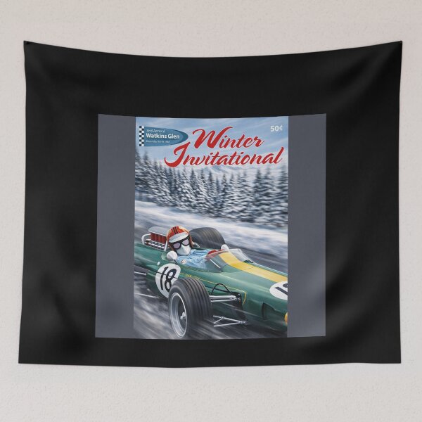 Item preview, Watkins Glen Grand Prix  1965 variation vintage poster designed and sold by Helios Be. Lavsh.