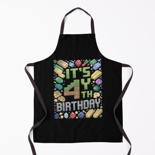 Item preview, Birthday Boy It's My 4th Birthday 4 Year Old Pixel Gamer 1 designed and sold by MarryIsMonth.