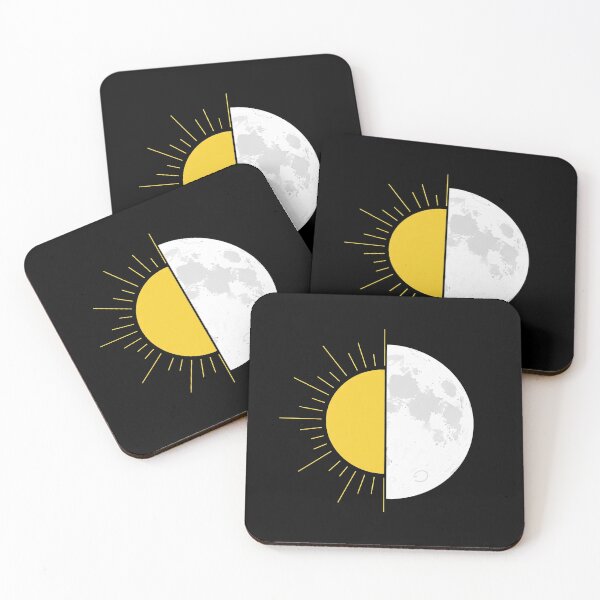 Item preview, Minimal Sun Moon Symbol designed and sold by Le Grand Requin.