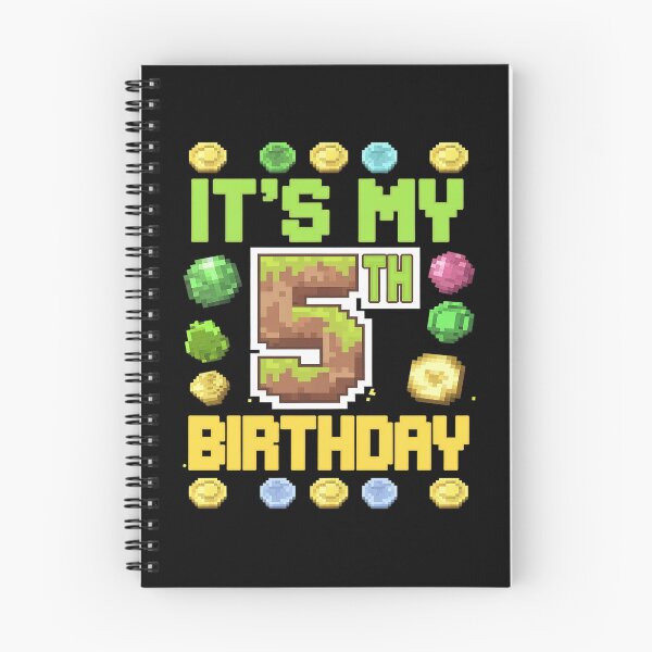 Item preview, Birthday Boy It's My 5th Birthday Gamer Pixel Number 1  designed and sold by MarryIsMonth.