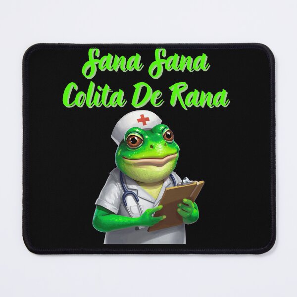 Artikelvorschau, Sana Sana Colita De Rana Lustige Illustration entworfen und verkauft von StaticMood.