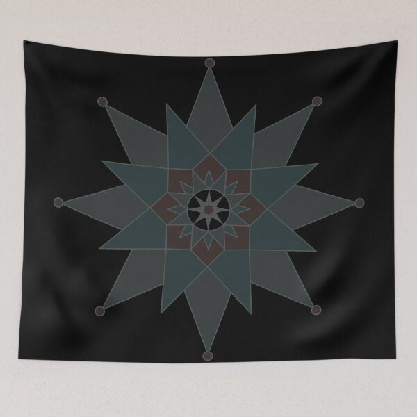 Item preview, Ukrainian Christmas Nativity Star – Traditional Verteps Star 9 designed and sold by ZorianArt.