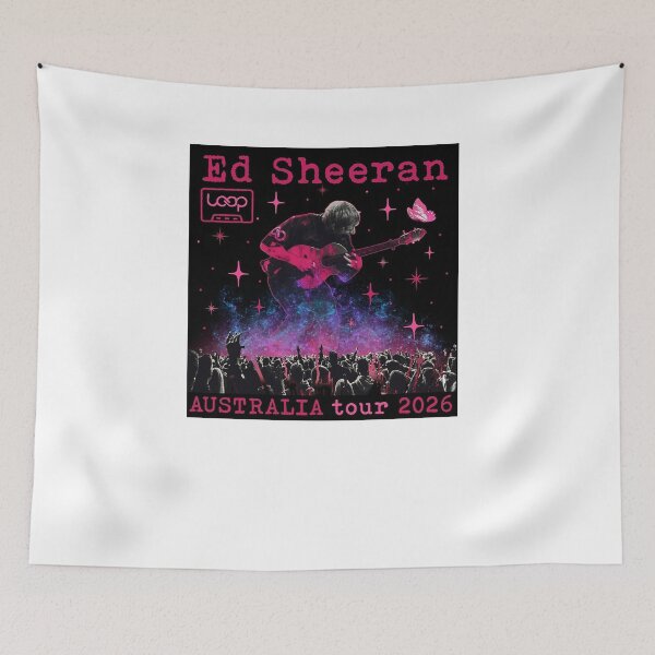 Item preview, Ed Australia Sheeran Loop Tour Australia 2026 Concert Music Tour 2026 designed and sold by sarevchar.