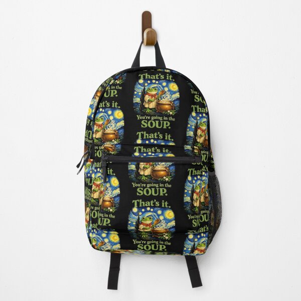Item preview, Thats it Youre Going in The Soup Funny Frog Wizard Sarcastic designed and sold by gear-posters.