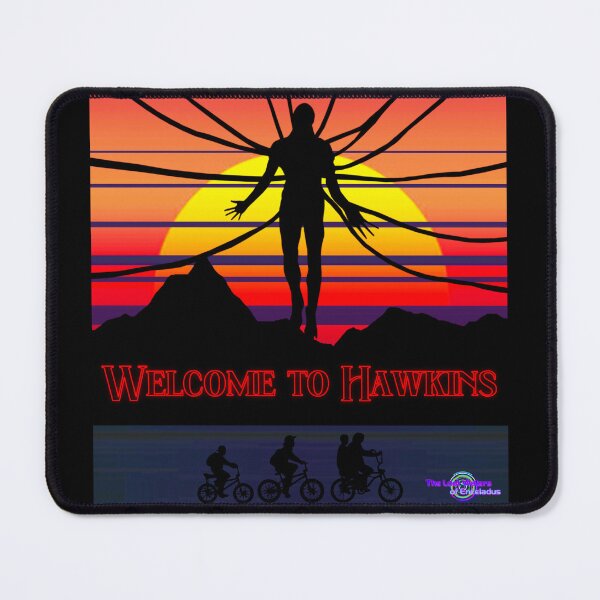 Item preview, Welcome to Hawkins 2 line sun rise designed and sold by Lost Waters of Enceladus.