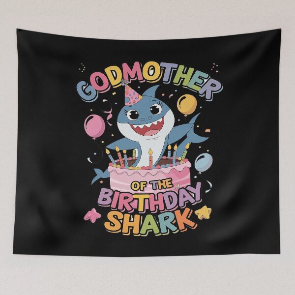Item preview, Sister Of The Birthday Family Shark Birthday Boy Girl  designed and sold by FadeOfThrone.