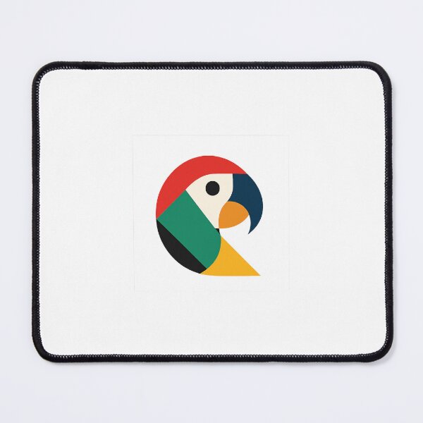 Item preview, Geometric Abstract Parrot Head designed and sold by Le Grand Requin.