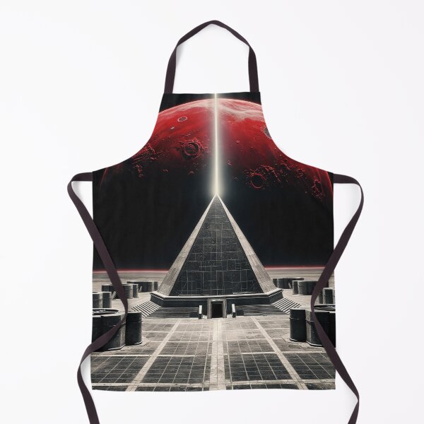 Item preview, Cosmic Pyramid Under The Red Planet designed and sold by Insomnia Art Designs.