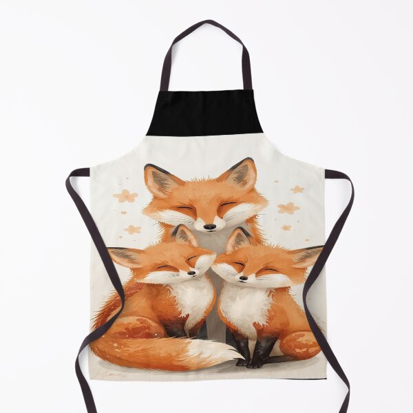 Item preview, Whimsical Illustrated Fox with Soft Gradients designed and sold by mari0n980.