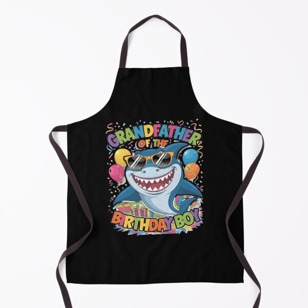 Item preview, Grandfather of the Birthday Boy Family Matching Party Shark designed and sold by SyntaxClaw.