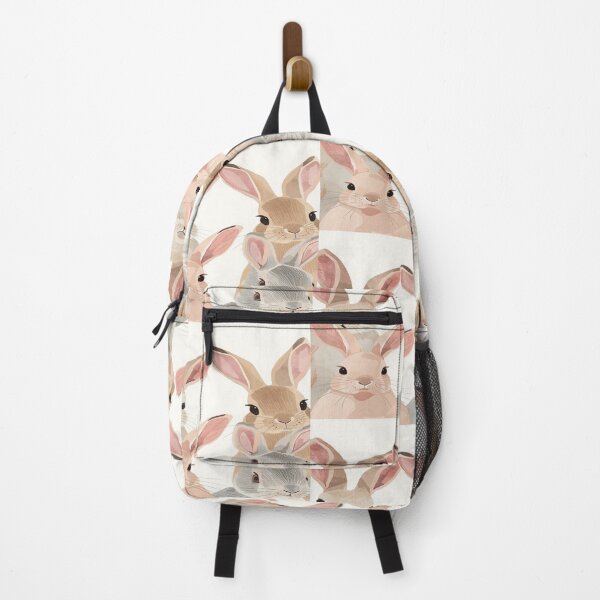 Item preview, Aesthetic Illustrated Bunny in Pastel Tones designed and sold by mari0n980.