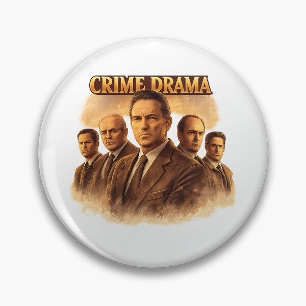Item preview, Classic Crime Drama Poster – Gritty Detective Ensemble Artwork designed and sold by BABUSHOP5.