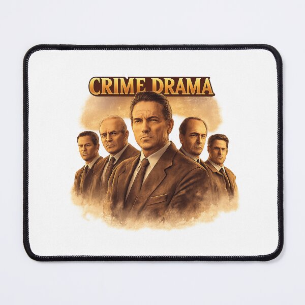 Item preview, Classic Crime Drama Poster – Gritty Detective Ensemble Artwork designed and sold by BABUSHOP5.