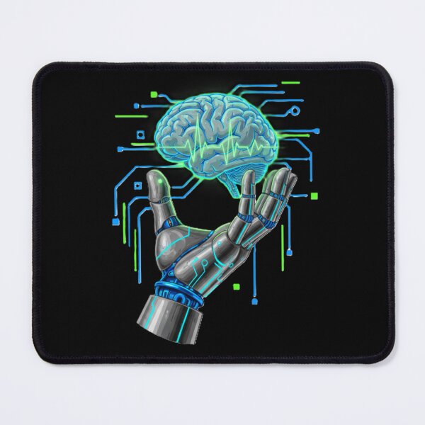 Item preview, The Future Within: Cybernetic Neural AI Connection Art designed and sold by MartinxMarie.