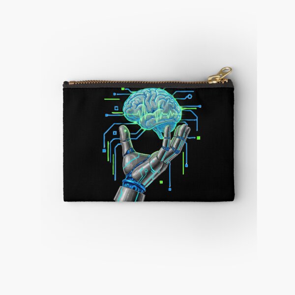Item preview, The Future Within: Cybernetic Neural AI Connection Art designed and sold by MartinxMarie.