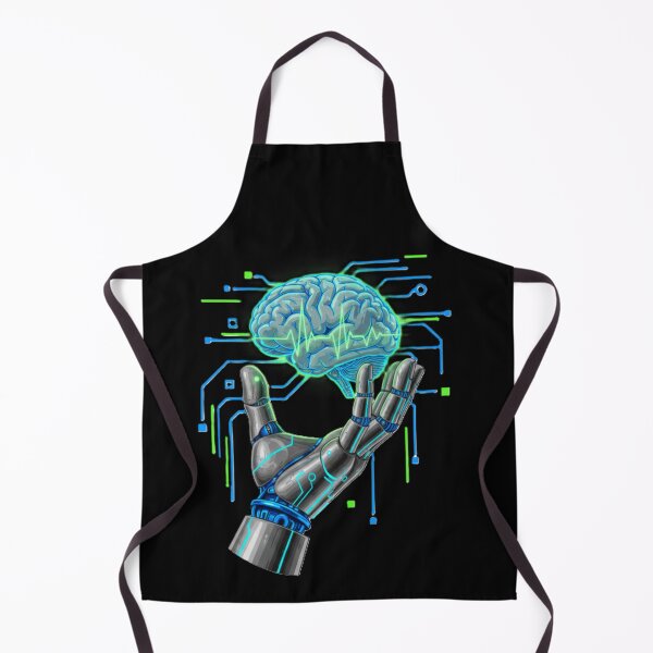 Item preview, The Future Within: Cybernetic Neural AI Connection Art designed and sold by MartinxMarie.