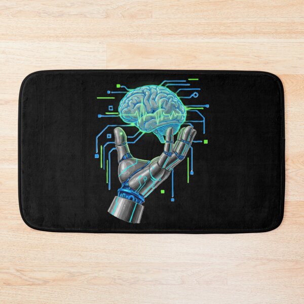 Item preview, The Future Within: Cybernetic Neural AI Connection Art designed and sold by MartinxMarie.