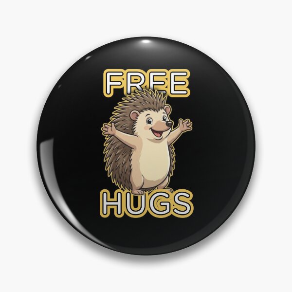 Artikelvorschau, Cute Hedgehog Free Hugs Funny Animal Lover entworfen und verkauft von Animal Hug Co..