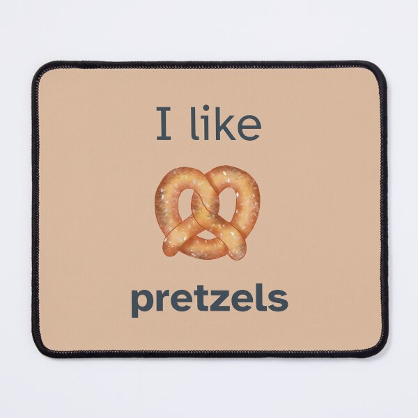 Item preview, I Like Pretzels designed and sold by Little Paper Palace.