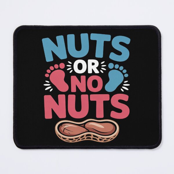 Item preview, Nuts Or No Nuts Gender Reveal Team Boy Girl Baby Shower  designed and sold by InspiredFoul.
