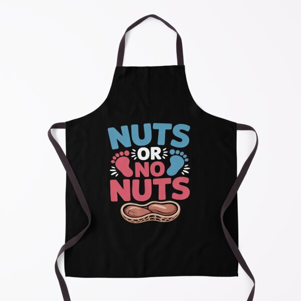 Item preview, Nuts Or No Nuts Gender Reveal Team Boy Girl Baby Shower designed and sold by InspiredFoul.