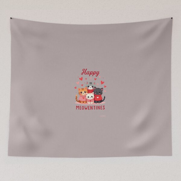 Item preview, Meowentines Day Cute Cats In Sweaters Group designed and sold by Splotchly.
