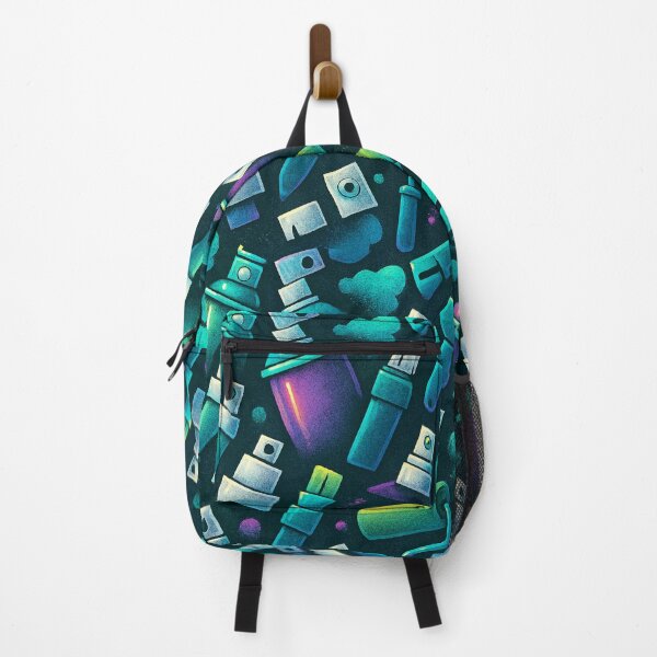 Item preview, Neon Graffiti Tools - Repeat Pattern designed and sold by Calizzo Store.