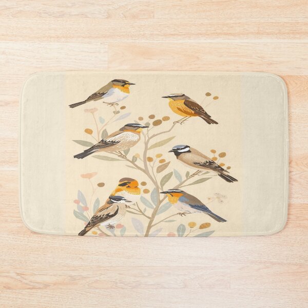 Item preview, Cute Illustrated Bird with Pastel Background designed and sold by mari0n980.