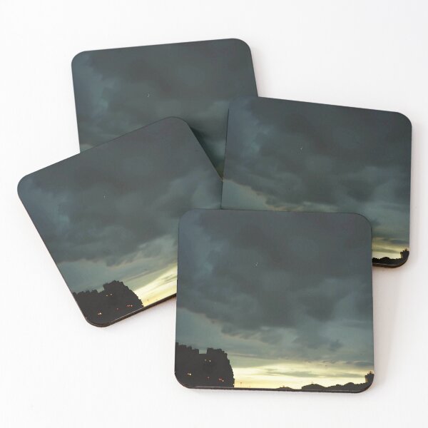 Item preview, Storm over Silent Town - Paris under Clouds designed and sold by konkav.