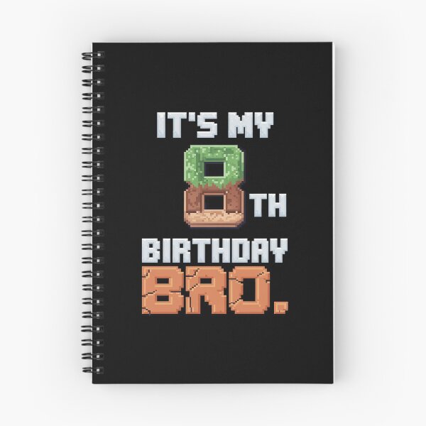 Item preview, Birthday Boy It's My 8th Birthday Video Game Pixel designed and sold by MarryIsMonth.