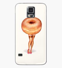 Donut Pin-Up Case/Skin for Samsung Galaxy