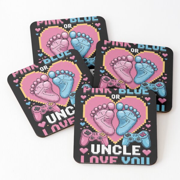 Item preview, Parents Pink Or Blue Uncle Love You Baby Gender Reveal  designed and sold by InspiredFoul.
