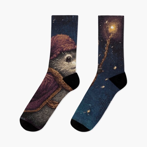 Artikelvorschau, Otter Wizard Pixel Art entworfen und verkauft von Kaos-Bit.