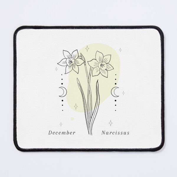 Item preview, Minimalist Boho December Birth Flower Narcissus Li designed and sold by Oleksandrshopp.