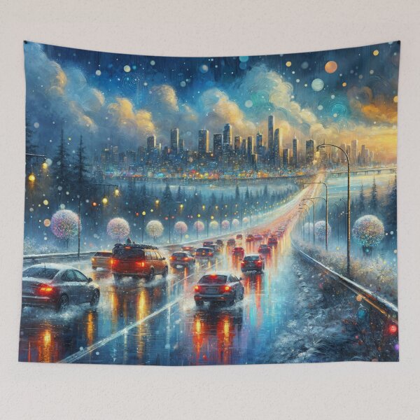 Item preview, Driving Back from Christmas Holidays designed and sold by M-Y-A-R-T-.