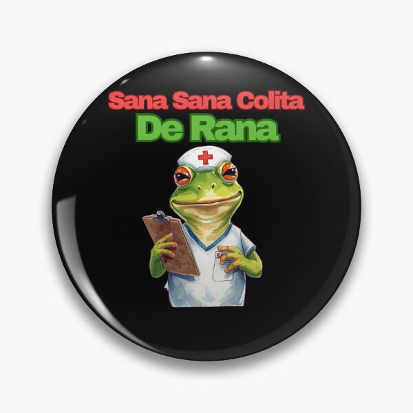 Item preview, Sana Sana Colita De Rana Funny Illustration designed and sold by StaticMood.