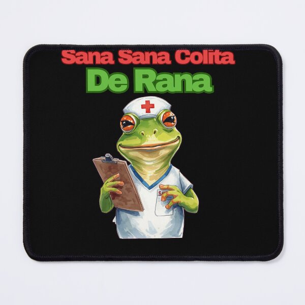 Item preview, Sana Sana Colita De Rana Funny Illustration designed and sold by StaticMood.